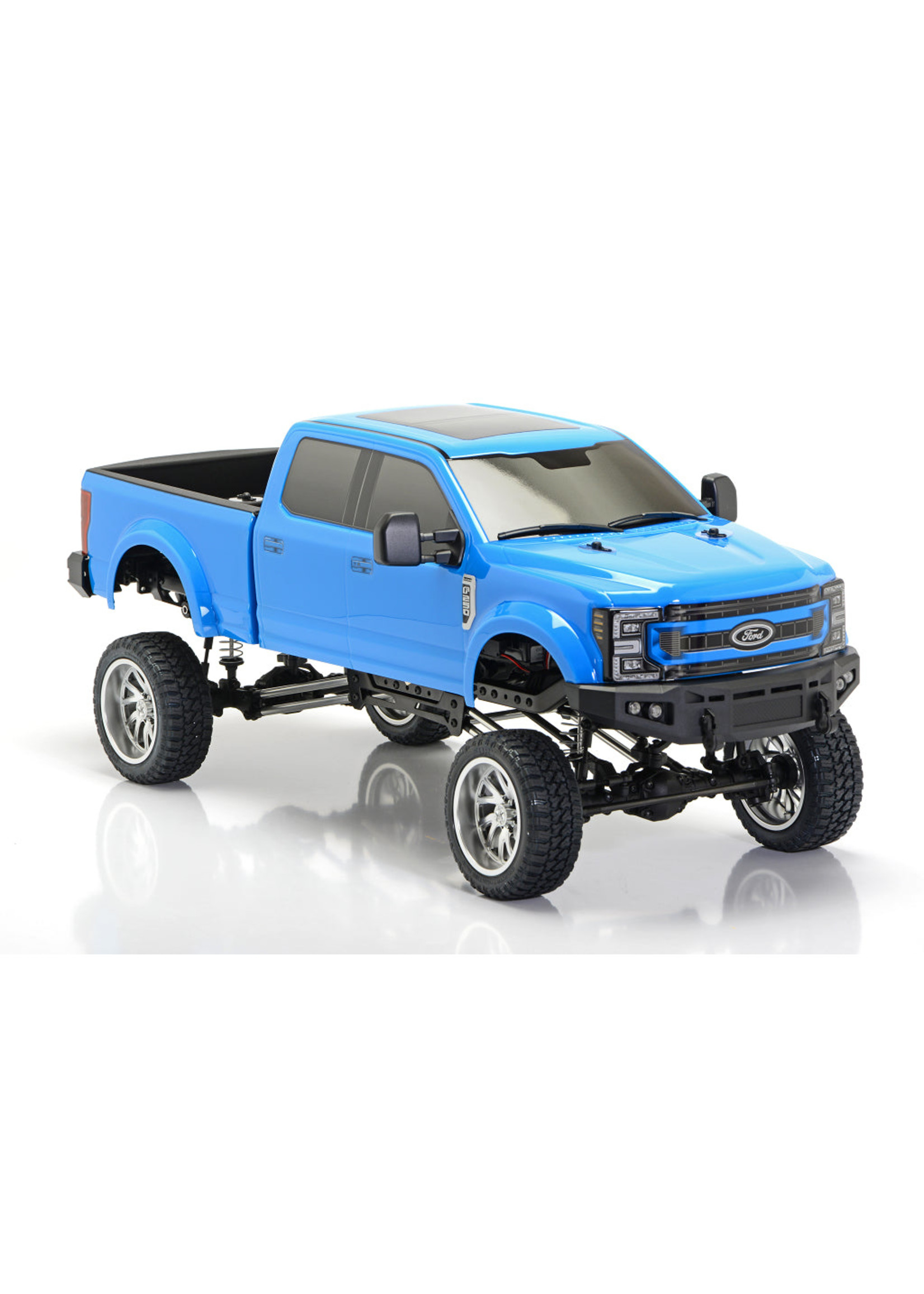 CEN Racing Ford F250 1/10 4WD KG1 Edition Lifted Truck, Daytona Blue - RTR