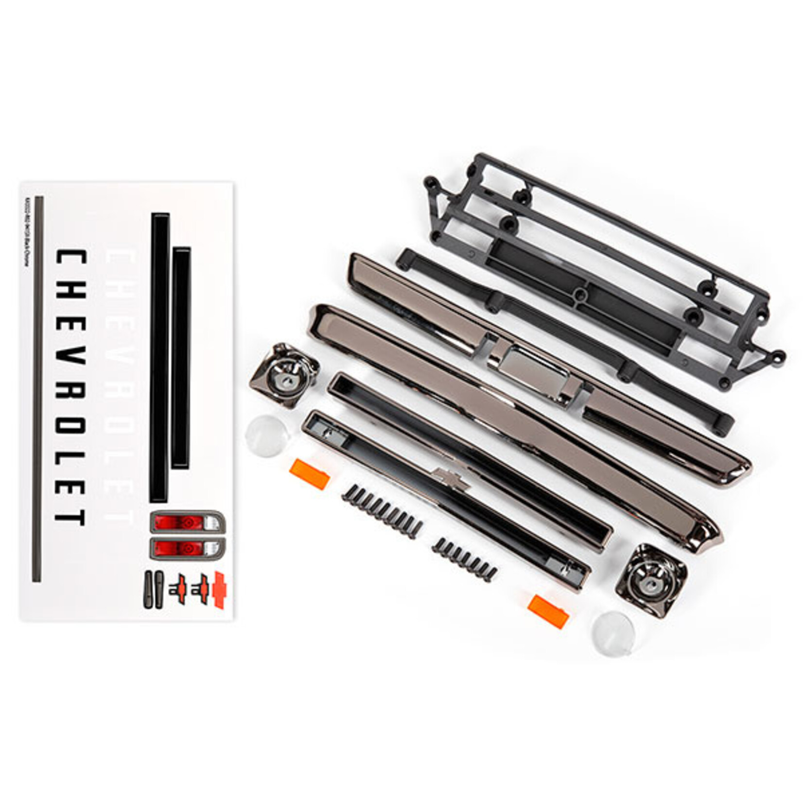 Traxxas 9415X - C10 Body Accessories - Black Chrome