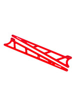 Traxxas 9462R - Wheelie Bar Side Plates - Red Aluminum