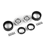 Traxxas 9781-SATIN - 1.0" Method Race Wheels® 105 Beadlock - Satin Chrome