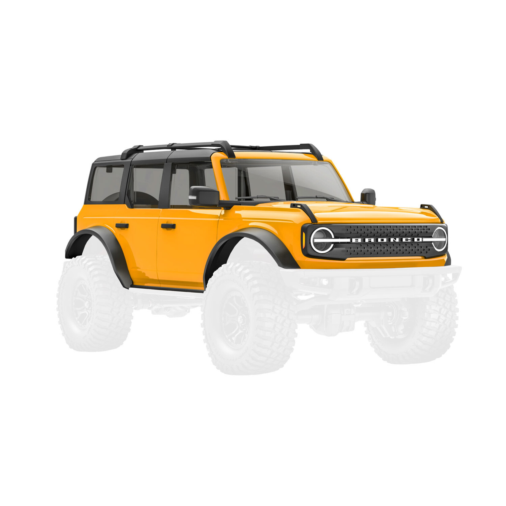 Traxxas 9711-CYBER- TRX-4M Ford Bronco Body - Cyber Orange