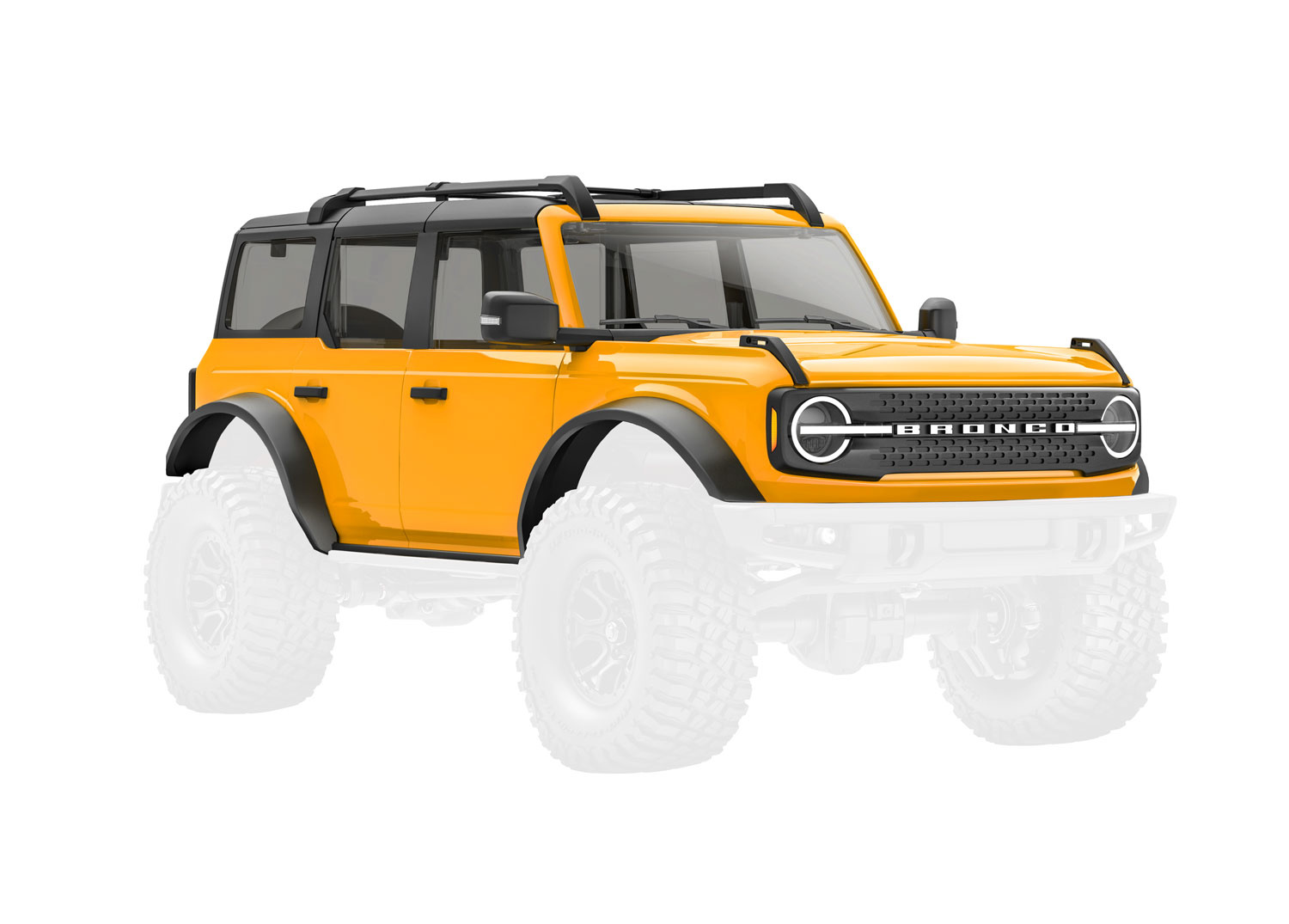 9711-CYBER - TRX-4M Ford Bronco Body - Cyber Orange