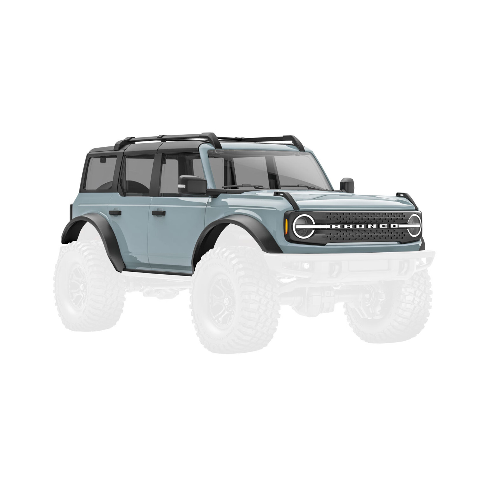 Traxxas 9711-GRAY - TRX-4M Ford Bronco Body - Cactus Gray