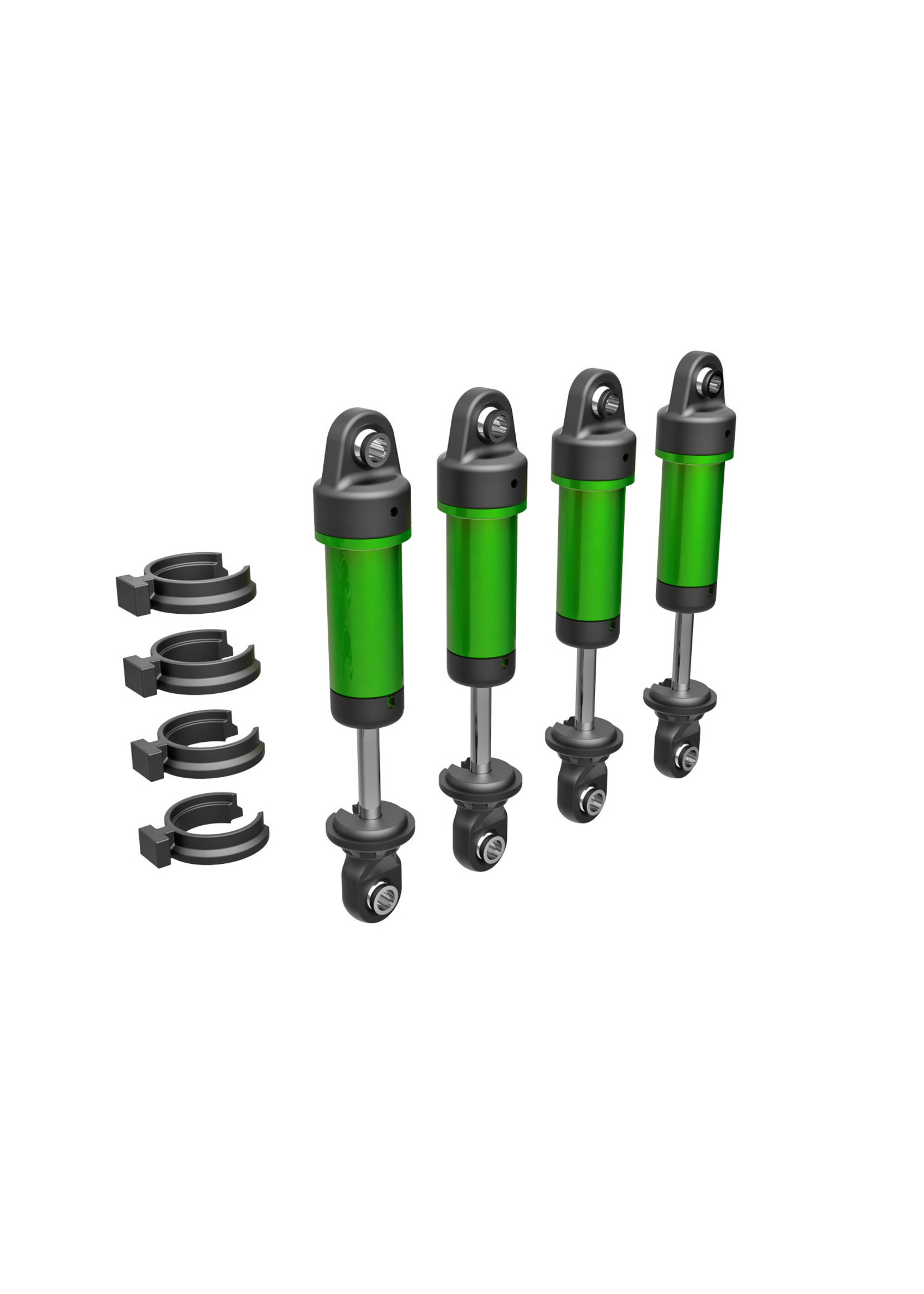 Traxxas 9764GRN - 6061-T6 Aluminum Shocks - Green