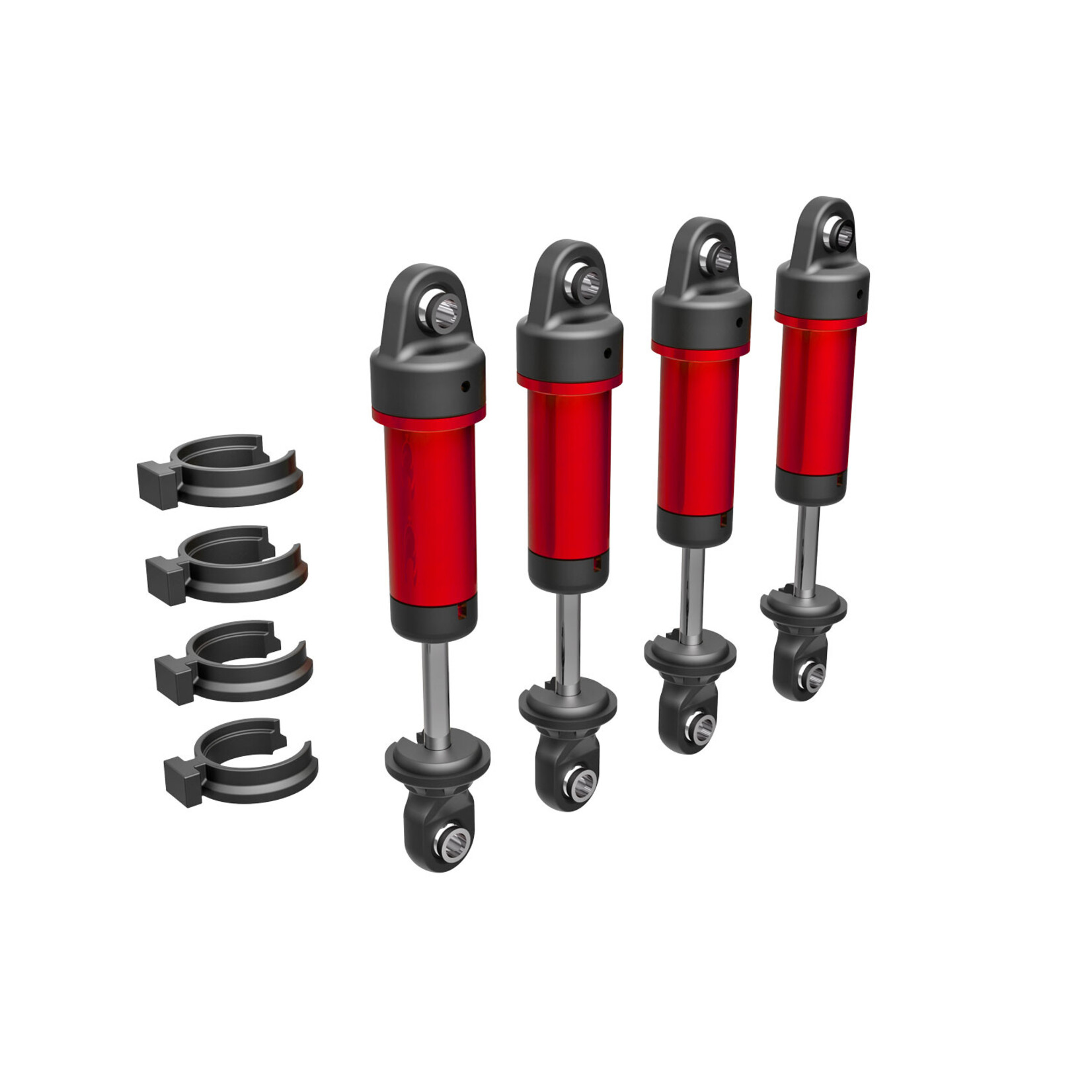 Traxxas 9764RED - 6061-T6 Aluminum Shocks - Red