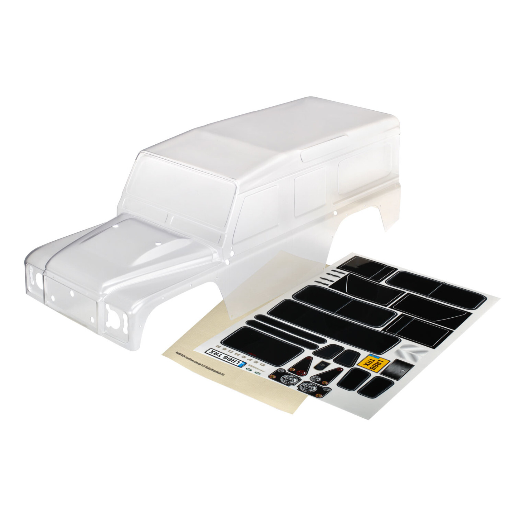 Traxxas 8011P - Body, Land Rover Defender - Clear