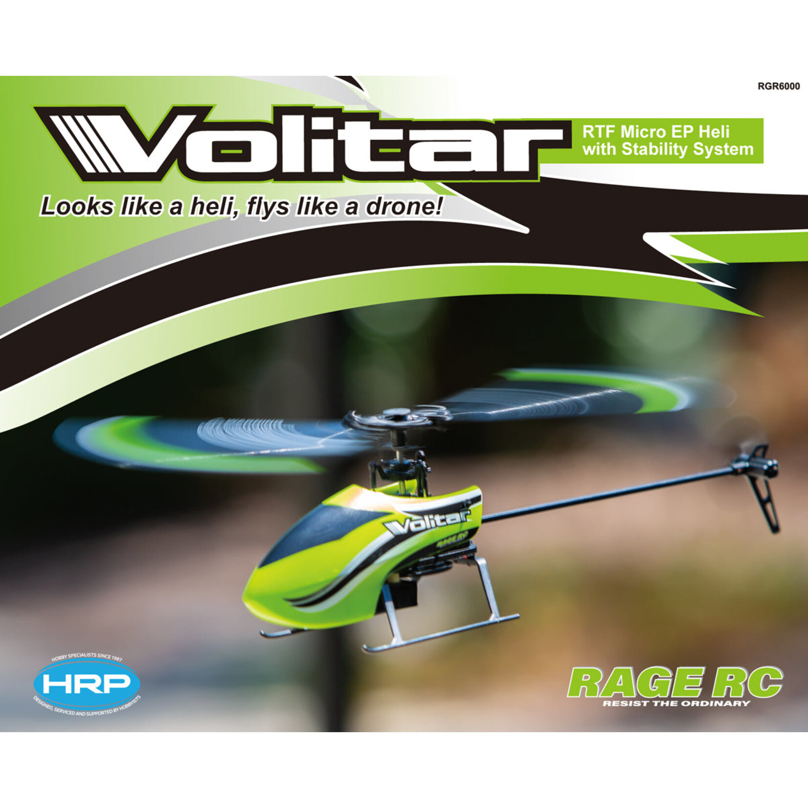 Rage RC RGR6000 - Volitar Micro Heli - RTF