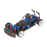 ライセンスRCラスタアソート　 Traxxas 75054-5-BLK - 1/18 LaTrax 4WD RTR Rally Car - Black - Hub