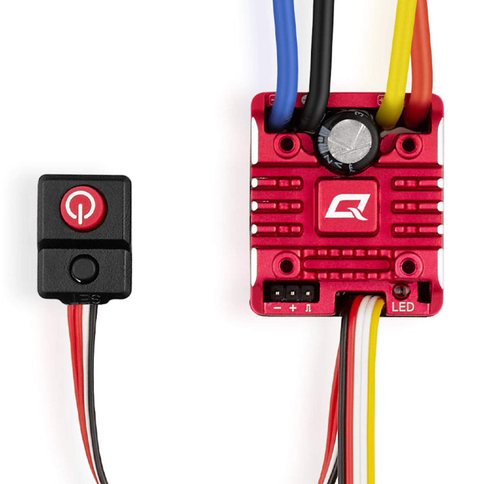 HobbyWing 30120202 - Quicrun 1080 G2 Crawler ESC, Brushed (80A)