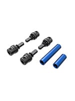 Traxxas 9751BLUE - Driveshafts, Center (Front&Rear) - Blue