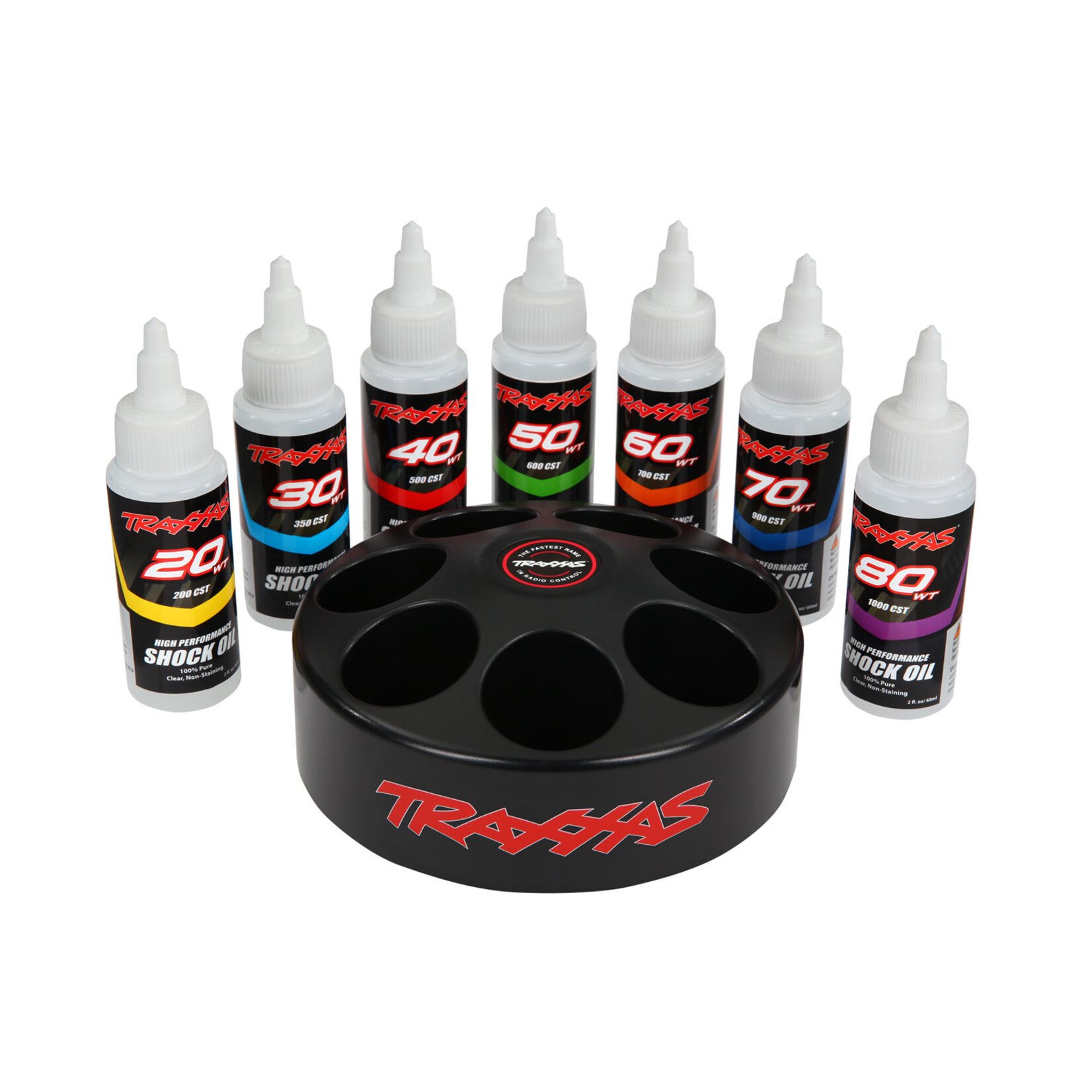 Traxxas 5038X - Premium Shock Oil Set w/ Carousel