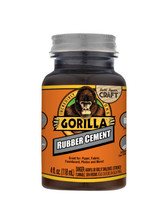 Gorilla Glue 105779 - Gorilla Rubber Cement (4oz) - Hub Hobby