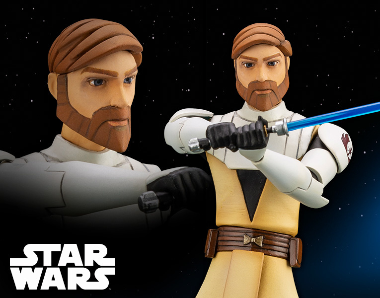 SW189 - ArtFX+ Obi Wan Kenobi - The Clone Wars Ver.