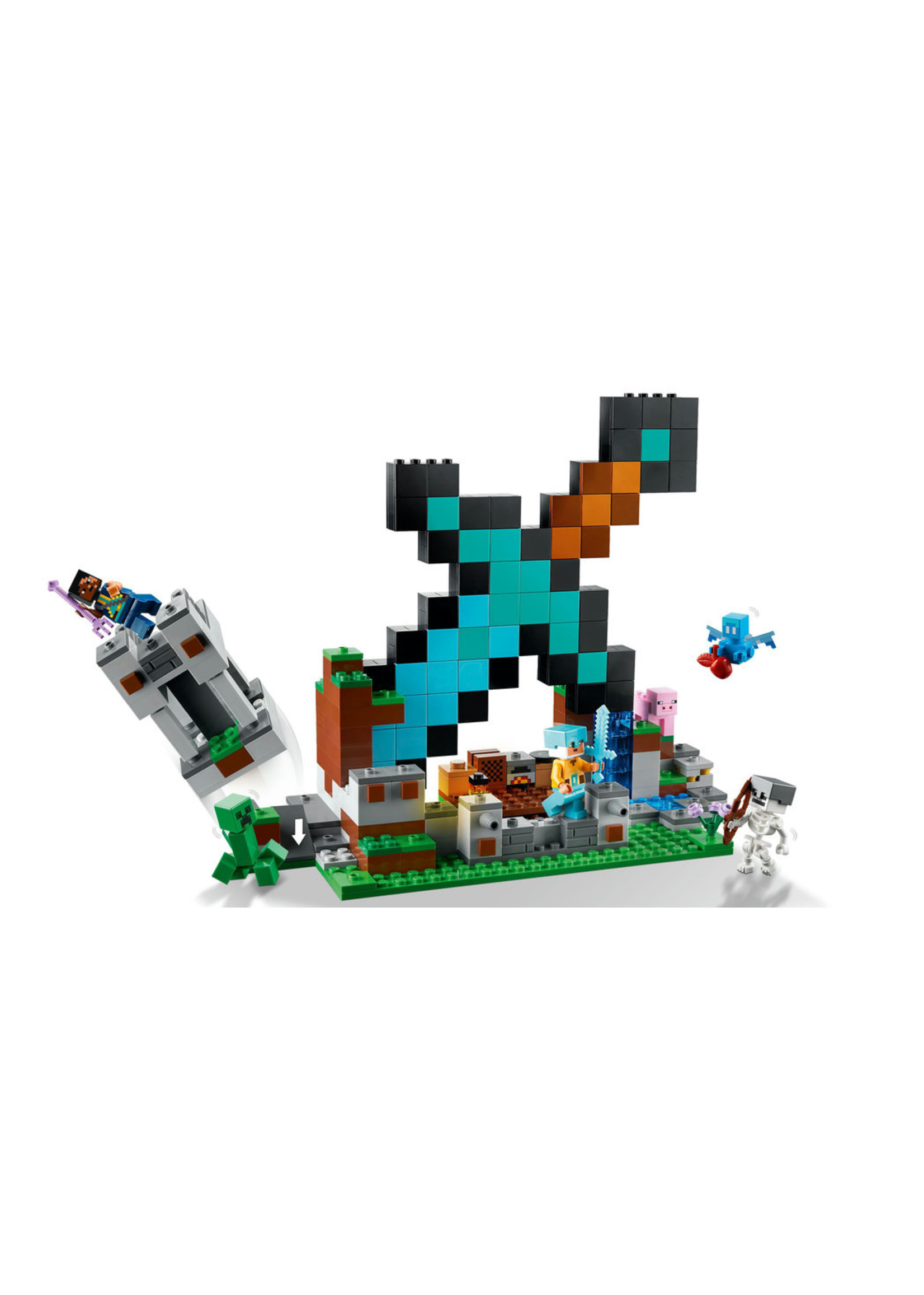 Buy LEGO Minecraft The Sword Outpost Toy with Mobs 21244 | LEGO | Argos