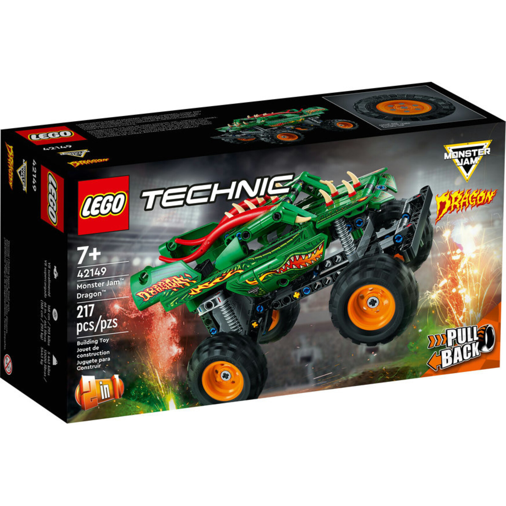 LEGO® Technic™ 42149 - Monster Jam Dragon