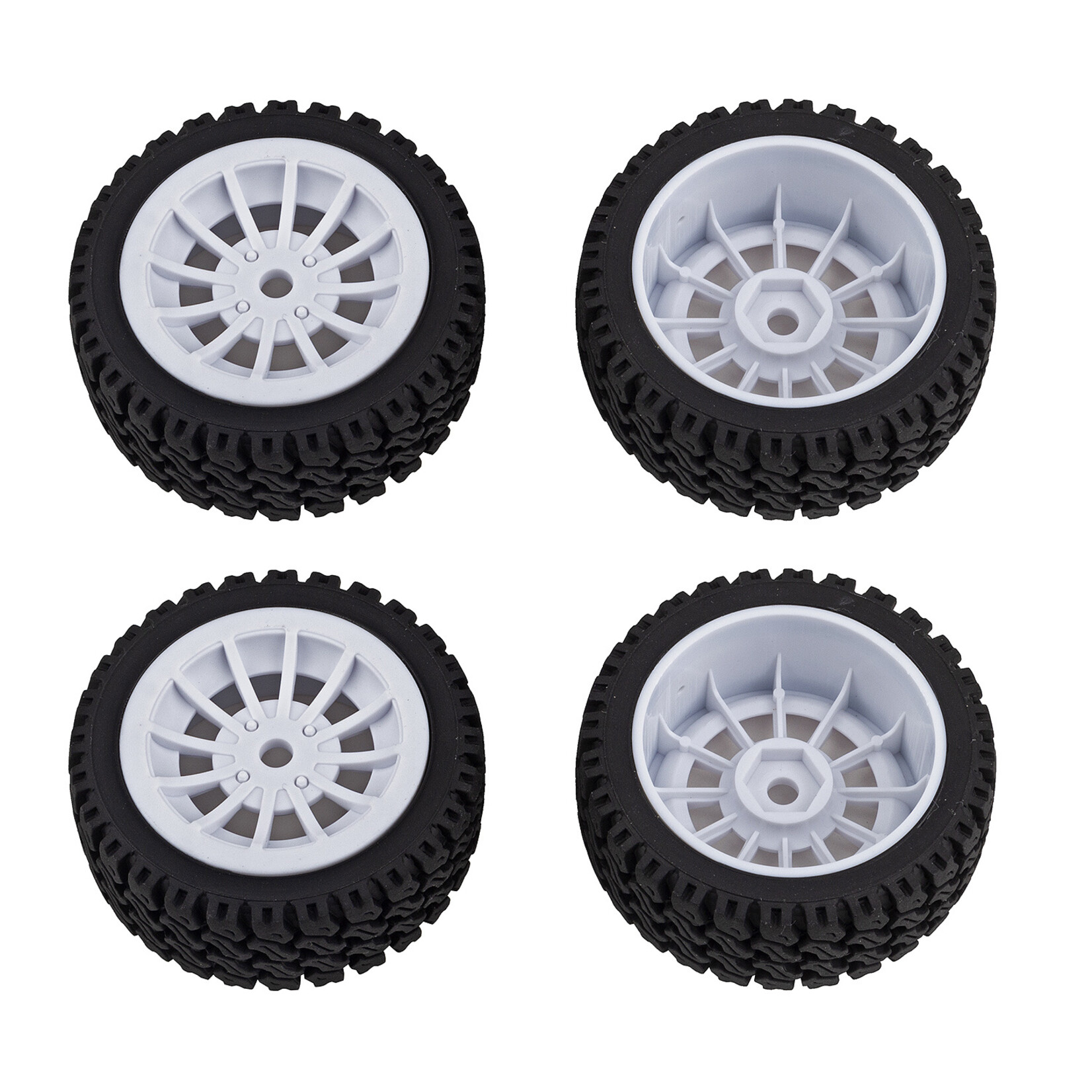 Associated ASC31914 -  Apex2 A550 Rally Wheels & Tires