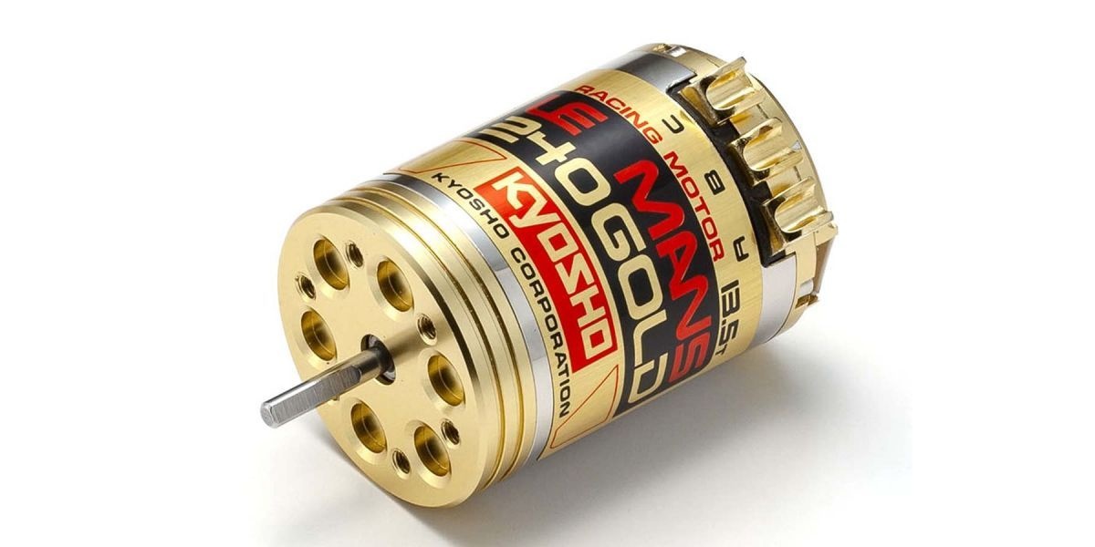 Kyosho 37034 - Le Mans 240 Gold Brushless Motor (13.5T) - Hub Hobby