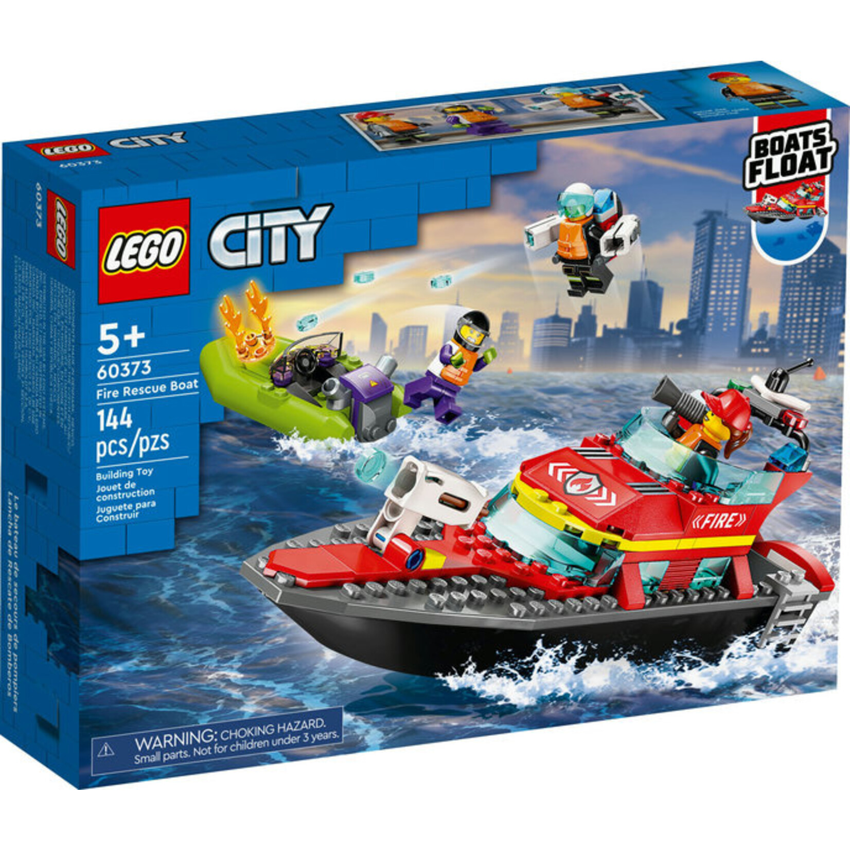 LEGO® City 60373 - Fire Rescue Boat
