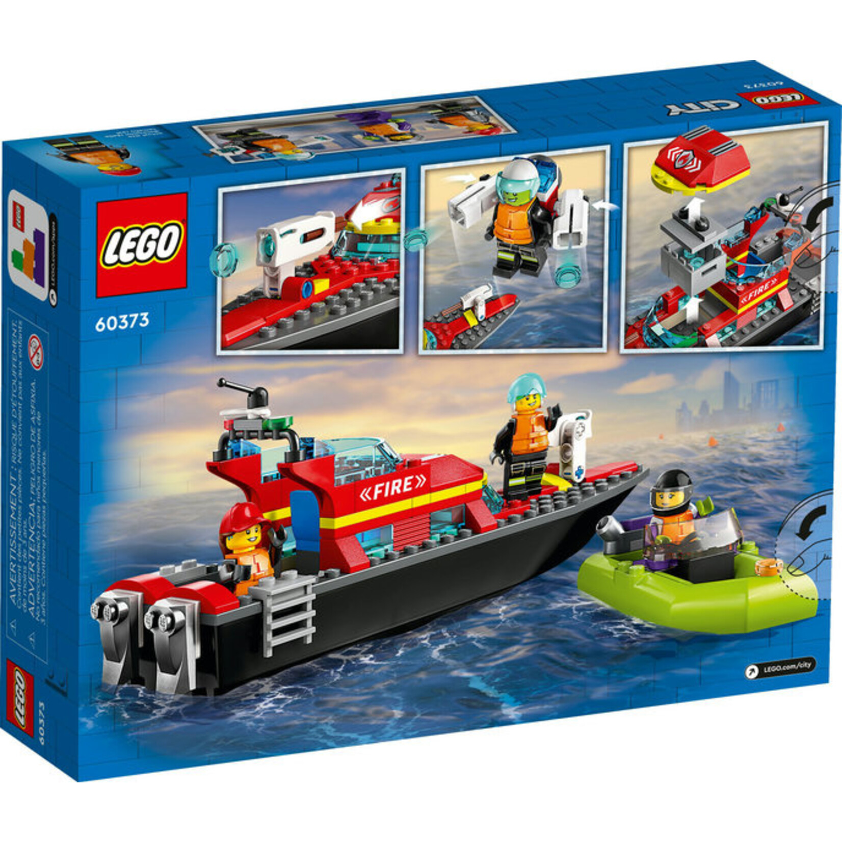 LEGO® City 60373 - Fire Rescue Boat