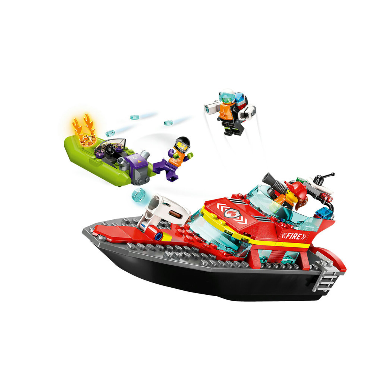 LEGO® City 60373 - Fire Rescue Boat