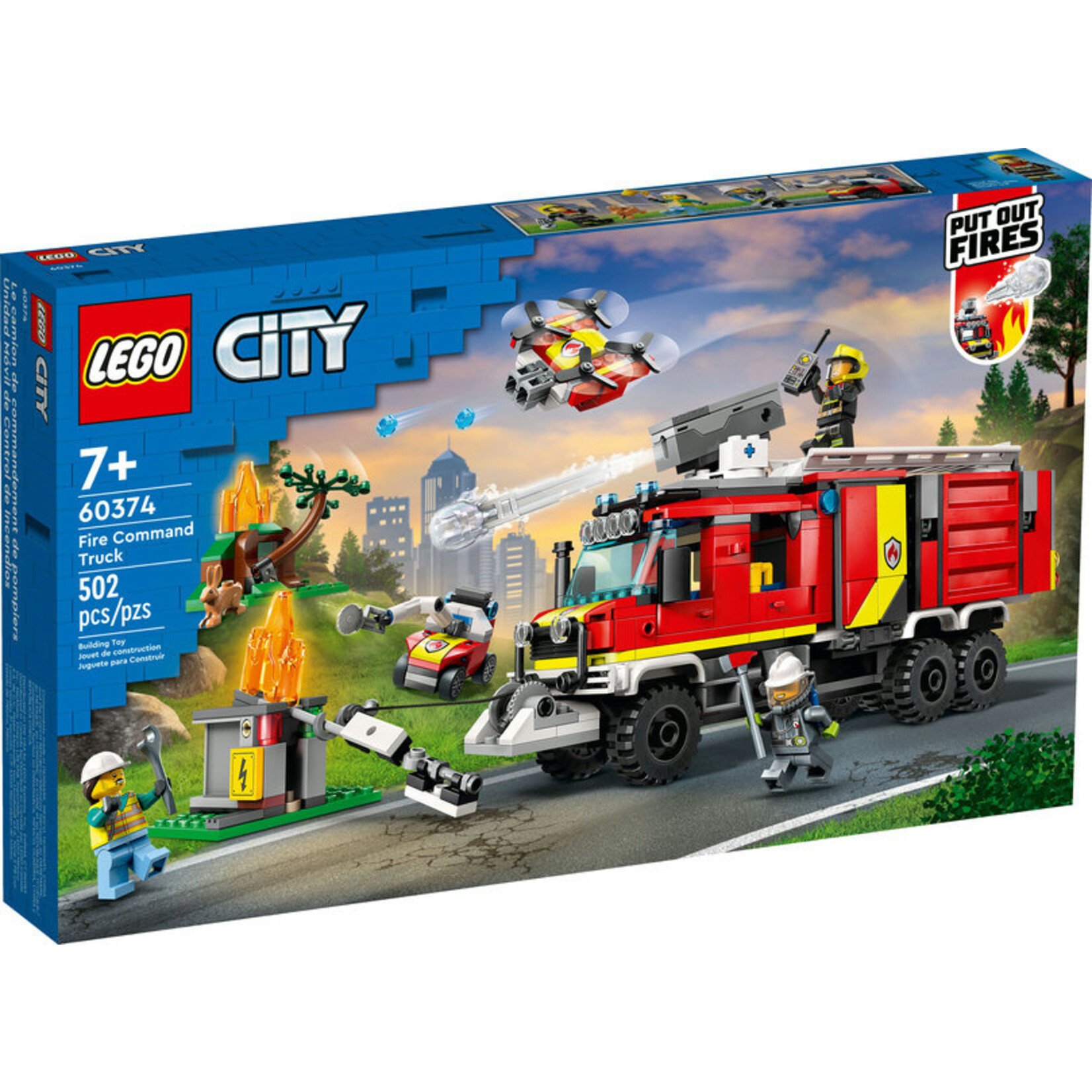 LEGO® City 60374 - Fire Command Truck