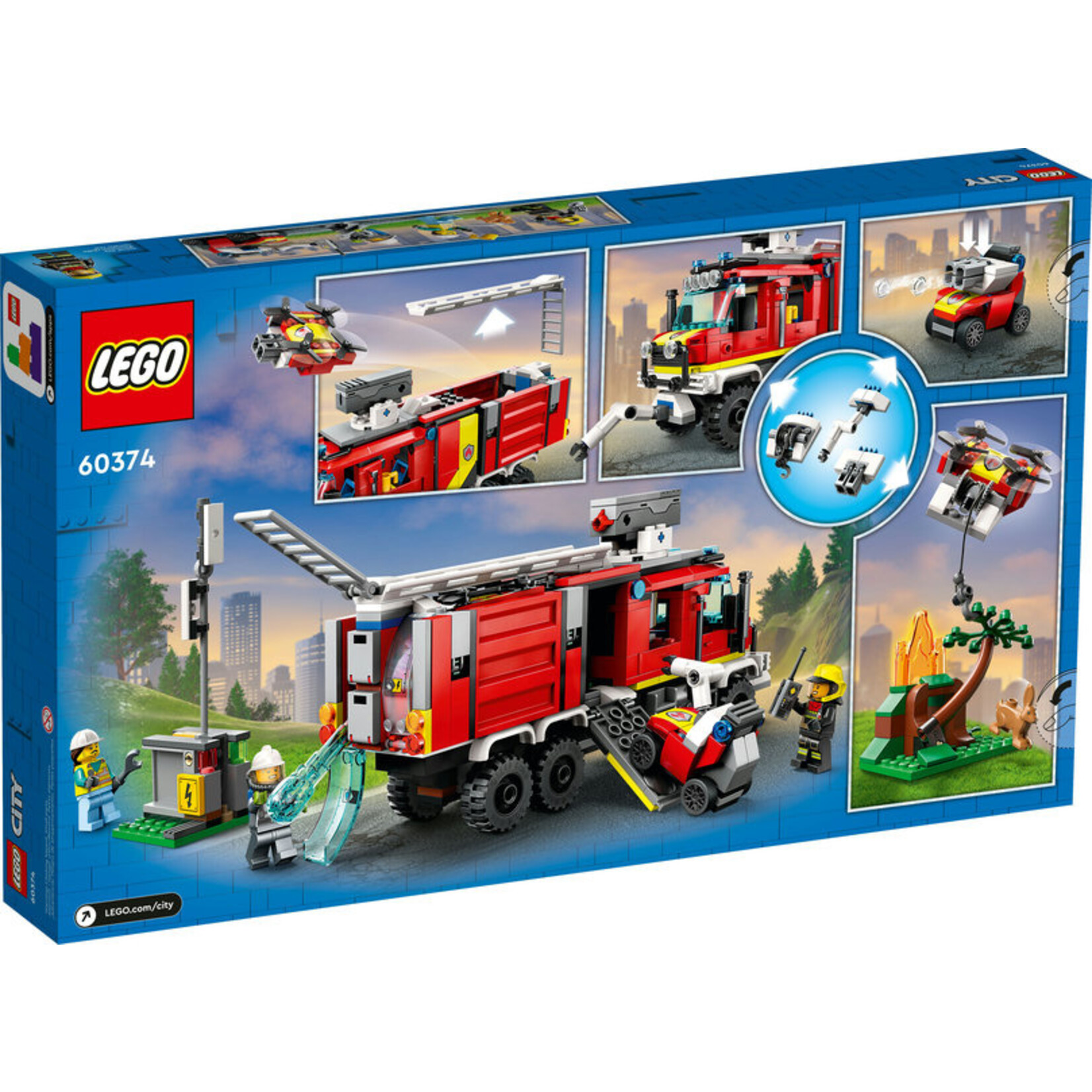 LEGO® City 60374 - Fire Command Truck