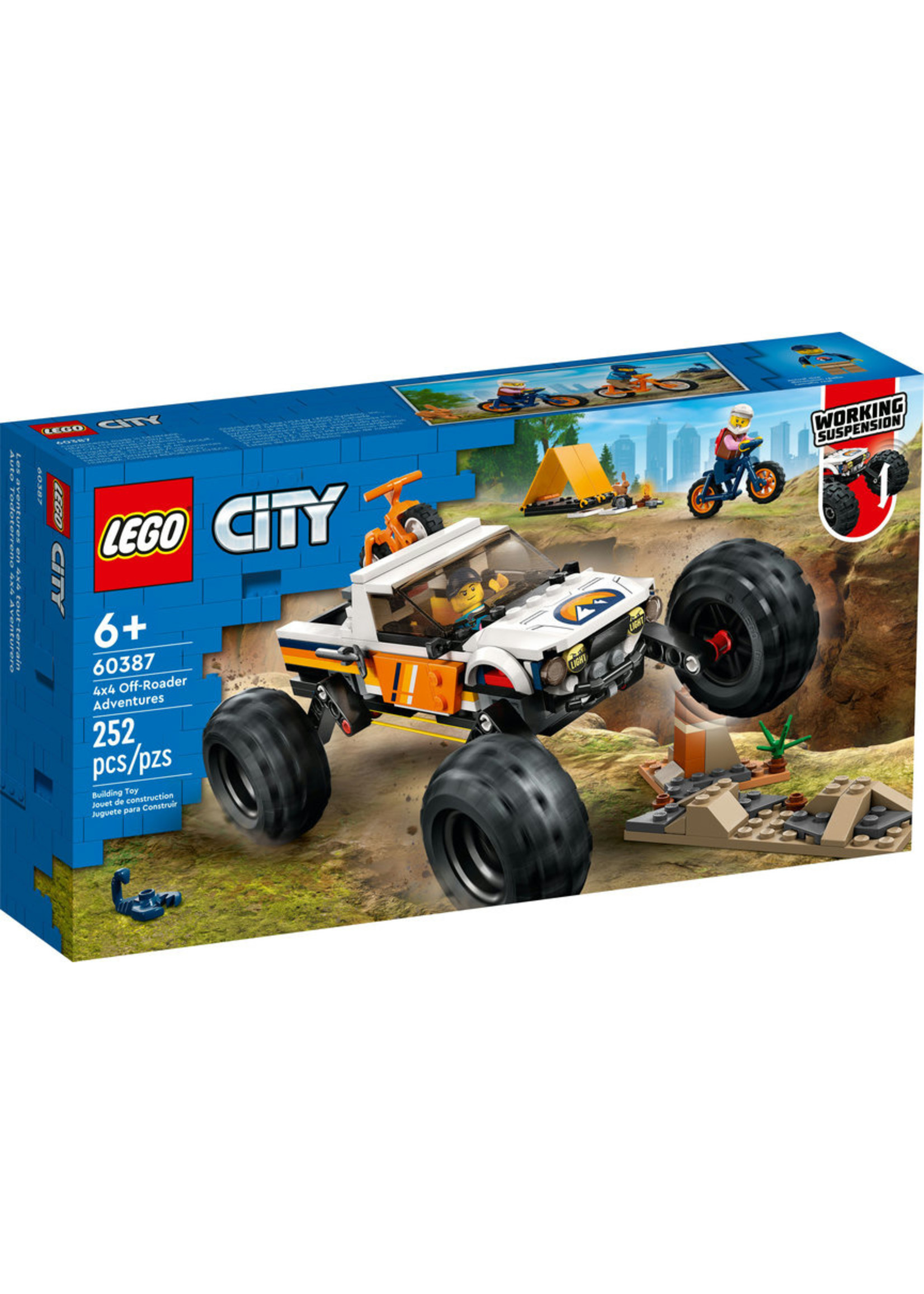 Lego 60387 - 4 x 4 Off-Roader Adventures