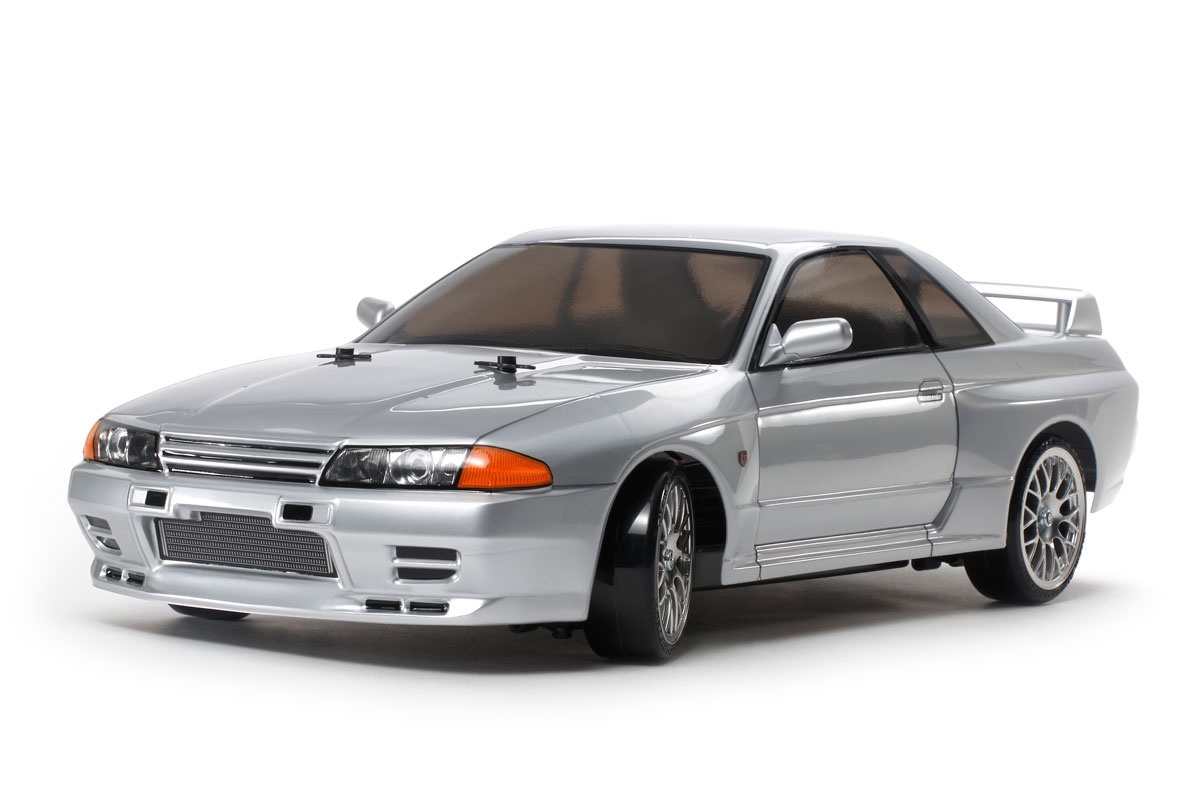 タミヤホビーRC Nissan Skyline GT-R ラジコンカー 1/10 Tamiya 58651A - 1/10 RC Nissan Skyline GT-R (R32) - Hub Hobby