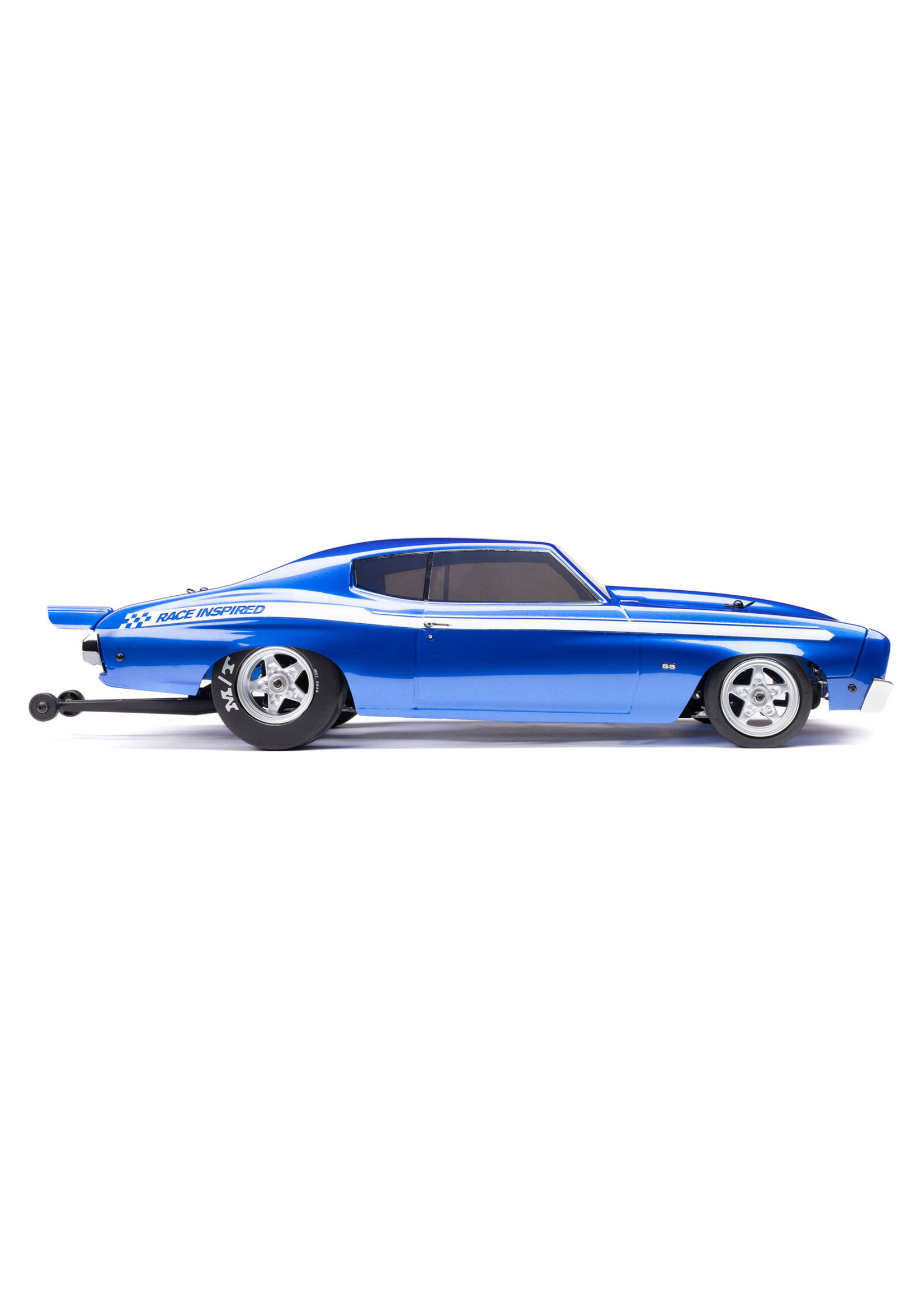 Losi LOS01023T1 - 1970 Chevelle Mini No Prep Drag Car, RTR - Blue