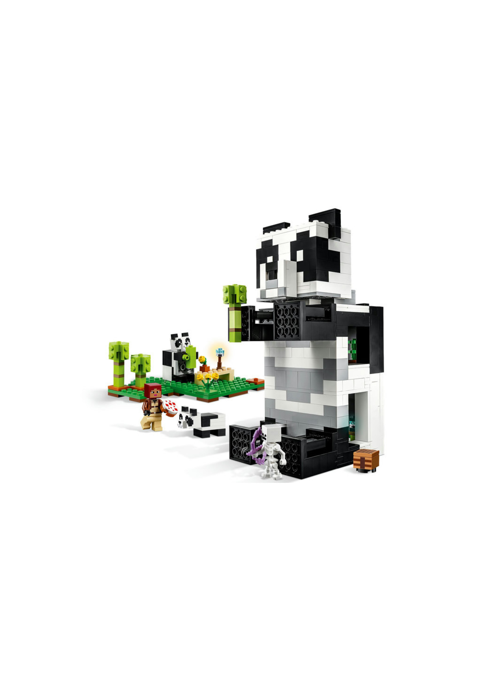 LEGO 21245 Minecraft The Panda Haven - Entertainment Earth