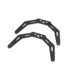 Axial Chassis Side Plates, Carbon Fiber - AX24