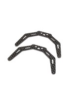 Axial Chassis Side Plates, Carbon Fiber - AX24