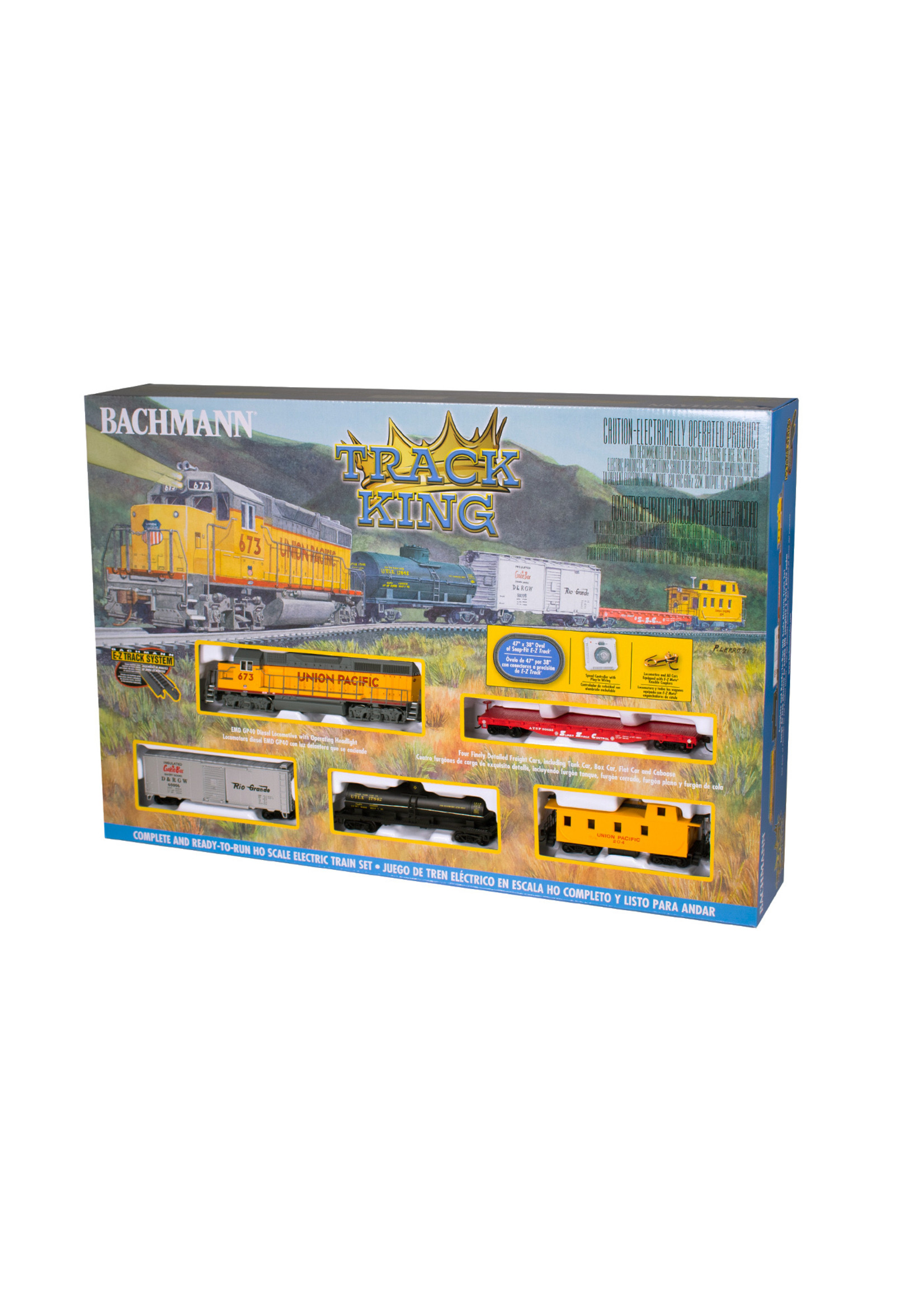 Bachmann 00766 - HO Track King Train Set