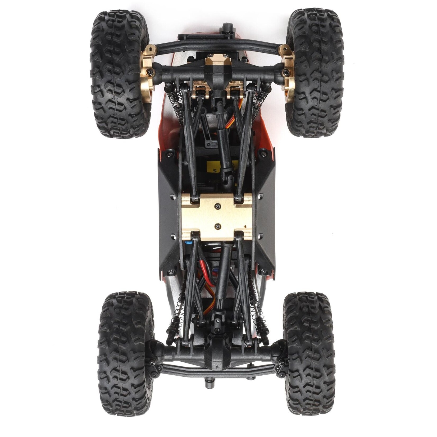 Axial Chassis Skid Plate, Brass 19.5g - AX24