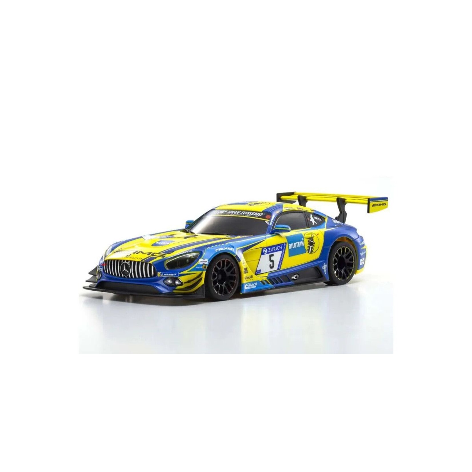 Kyosho 32345BLY - MINI-Z RWD Mercedes AMG GT3 MR-03, Blue/Yellow - Readyset