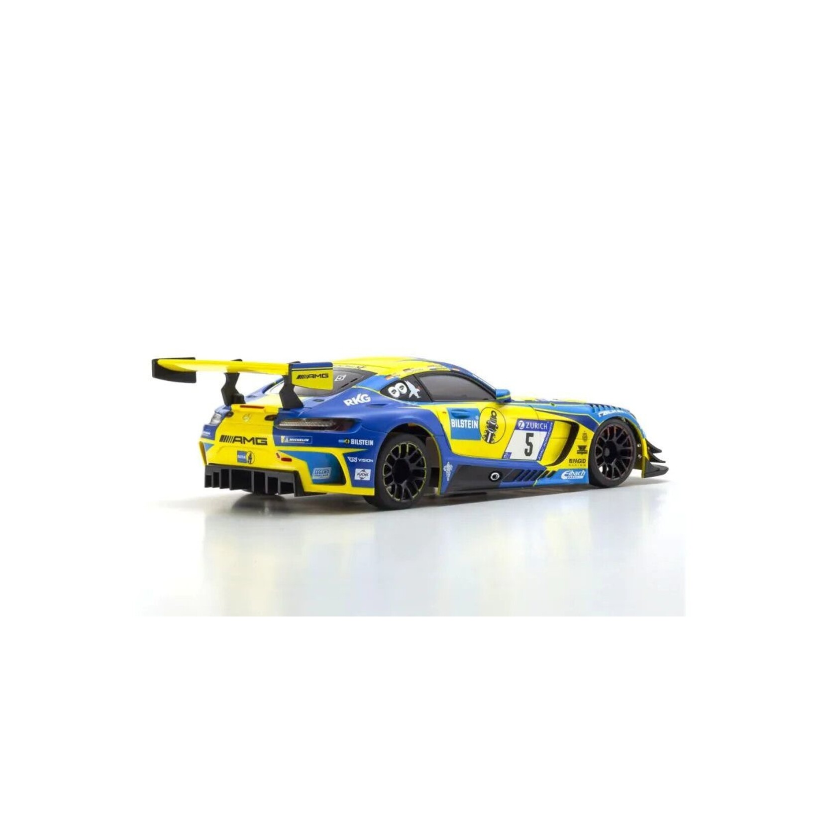 Kyosho 32345BLY - MINI-Z RWD Mercedes AMG GT3 MR-03, Blue/Yellow - Readyset