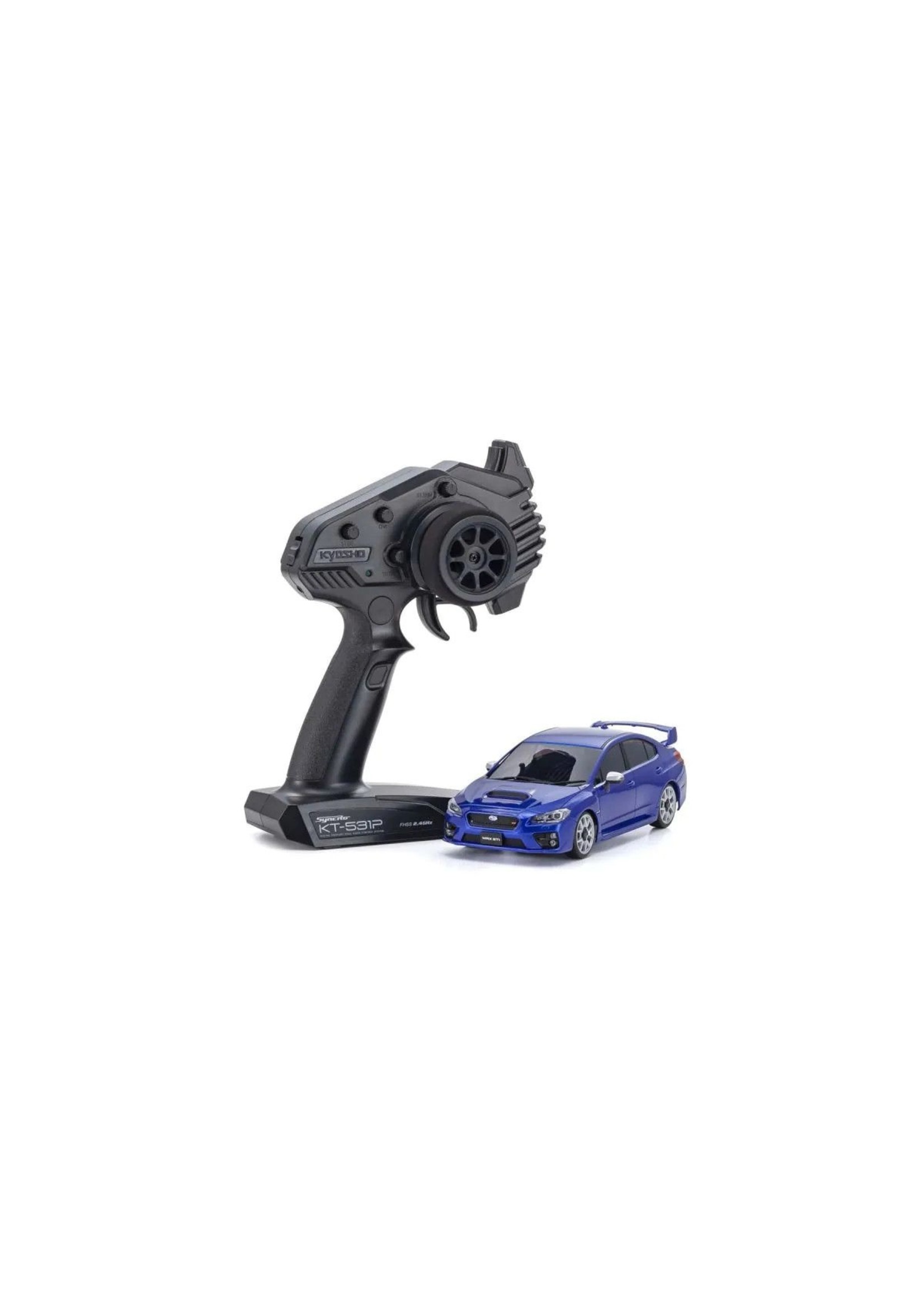 Kyosho 32630BL - MINI-Z AWD Subaru WRX STI, WR Blue - Readyset