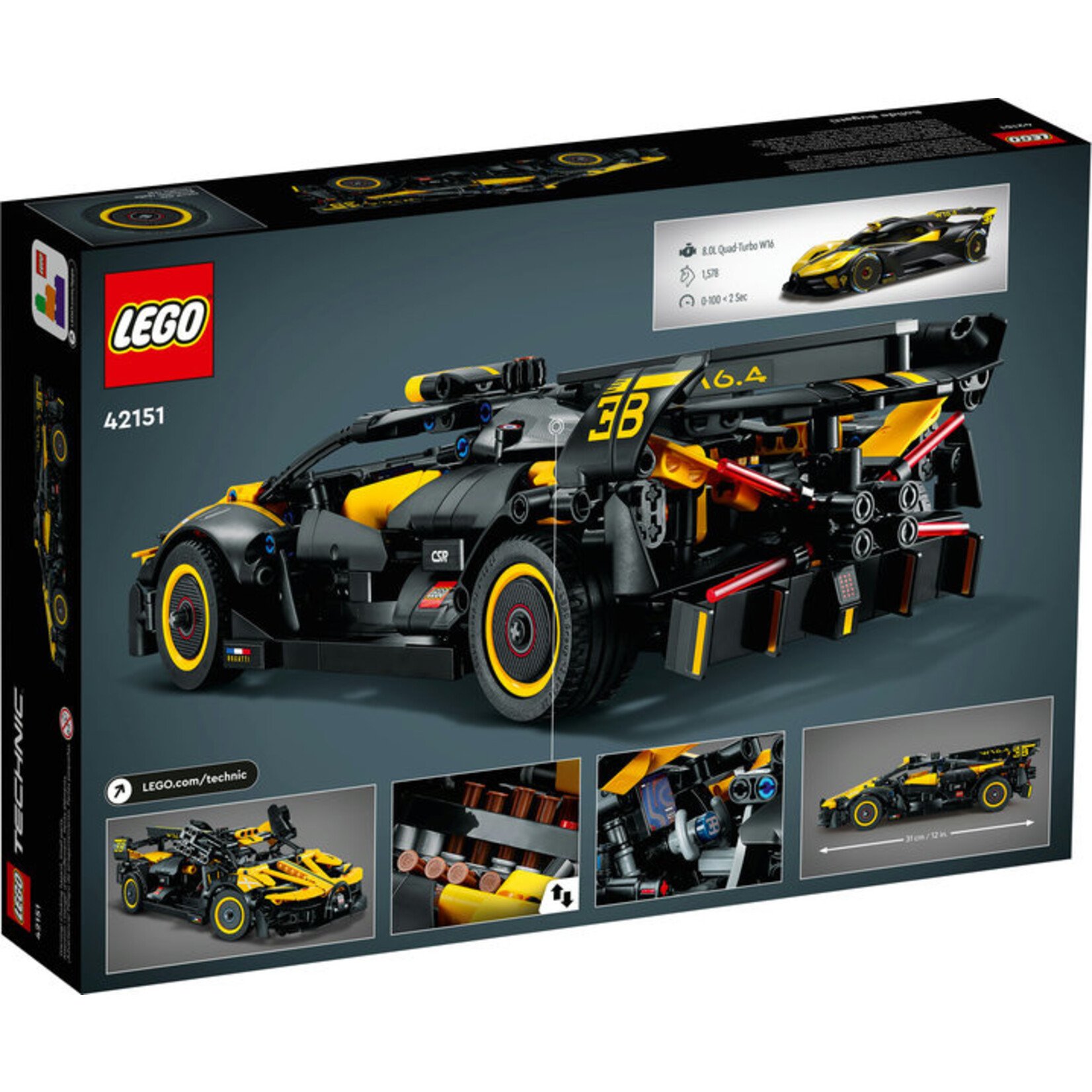 LEGO® Technic™ 42151 - Bugatti Bolide