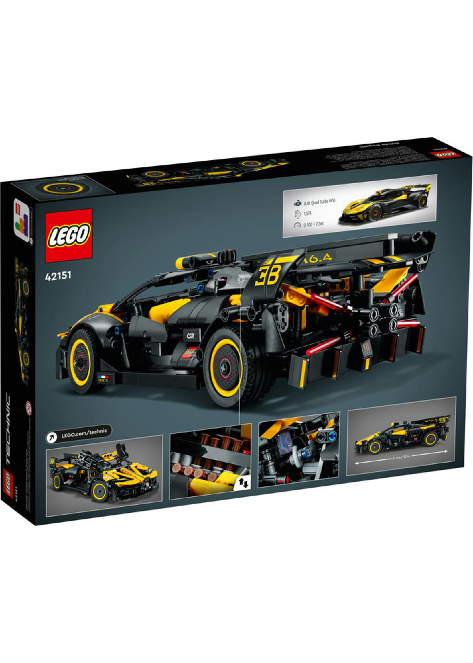 Lego 42151 - Bugatti Bolide