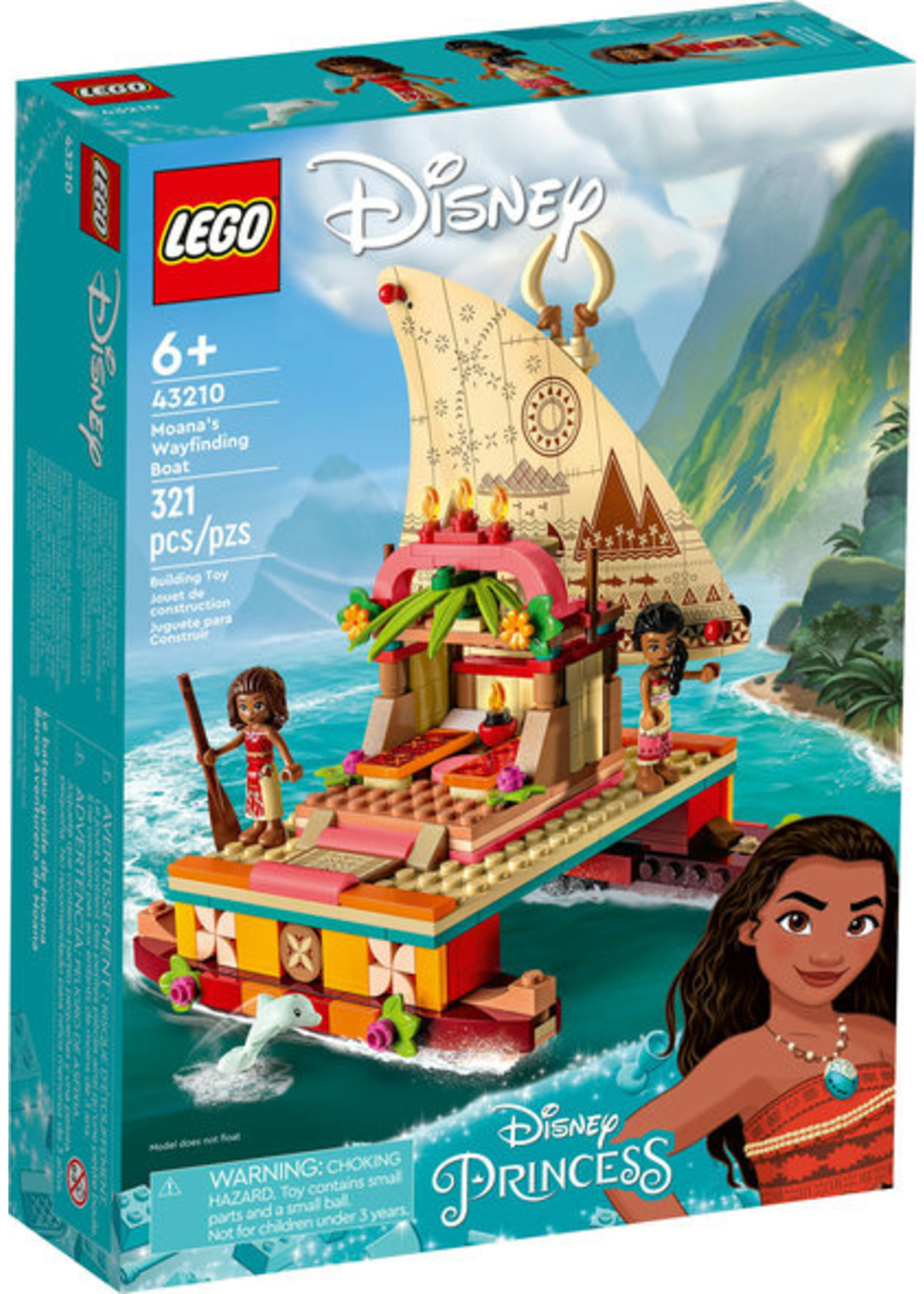 LEGO 43210 - Moana's Wayfinding Boat