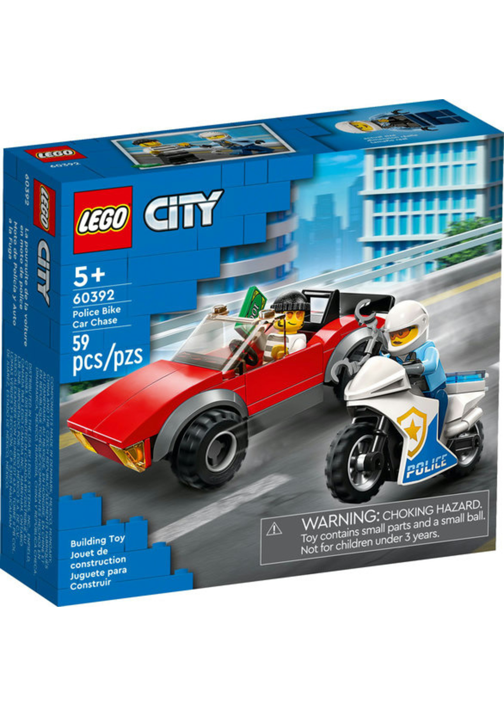 LEGO 60392 - Police Bike Car Chase