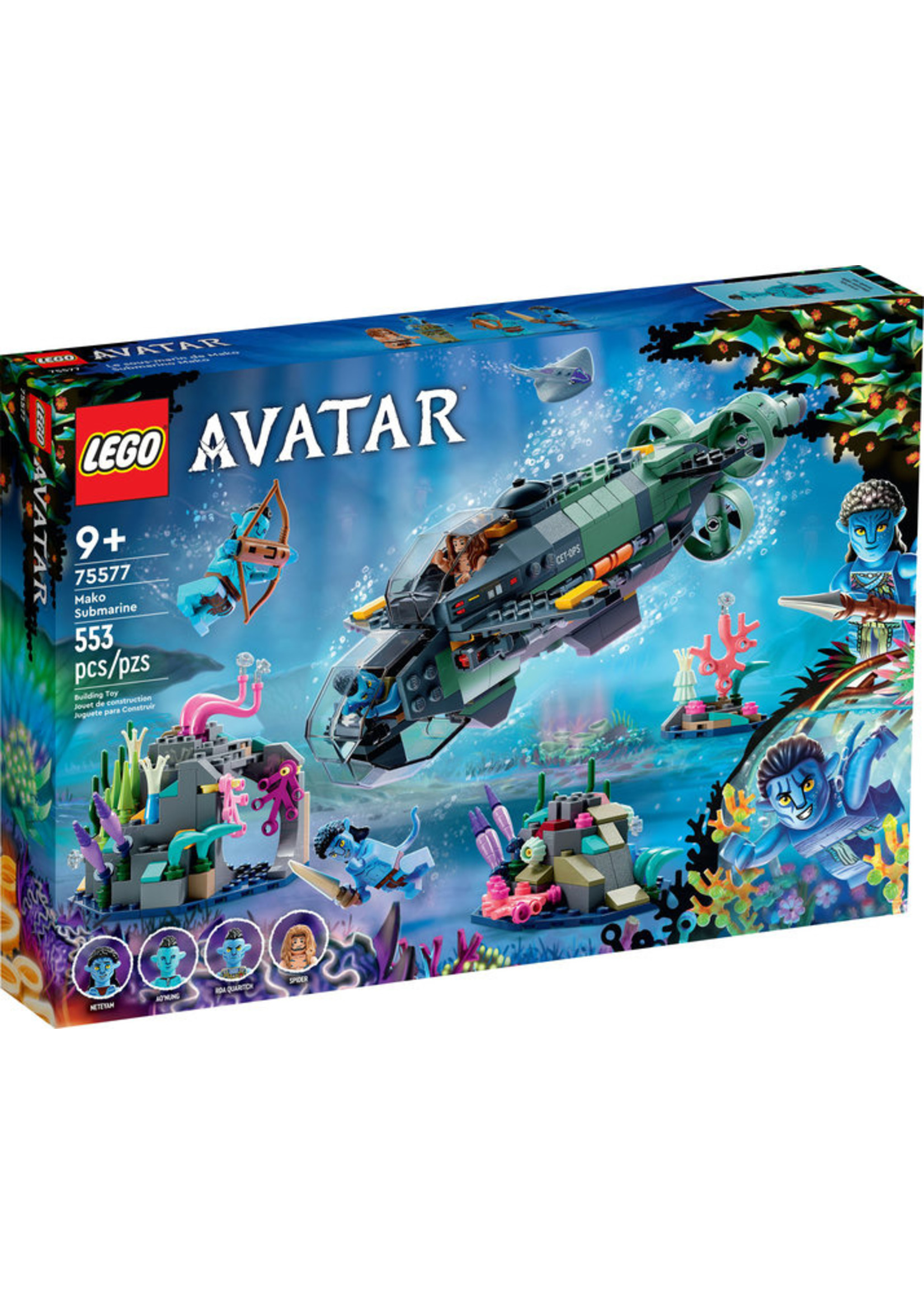 Mako Submarine​ 75577 | LEGO® Avatar | Buy online at the Official LEGO®  Shop US