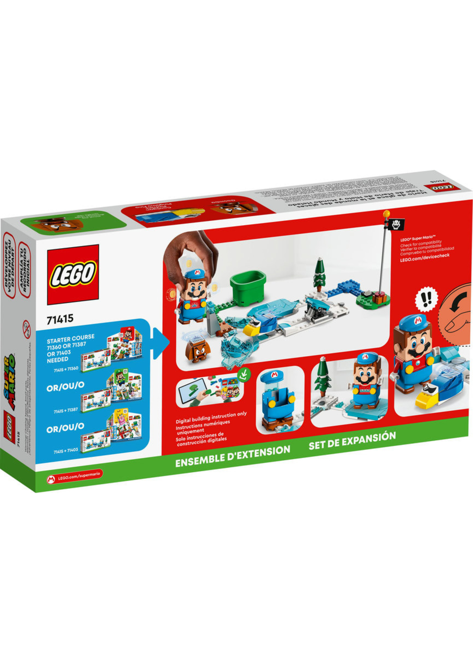 LEGO 71415 - Ice Mario Suit and Frozen World