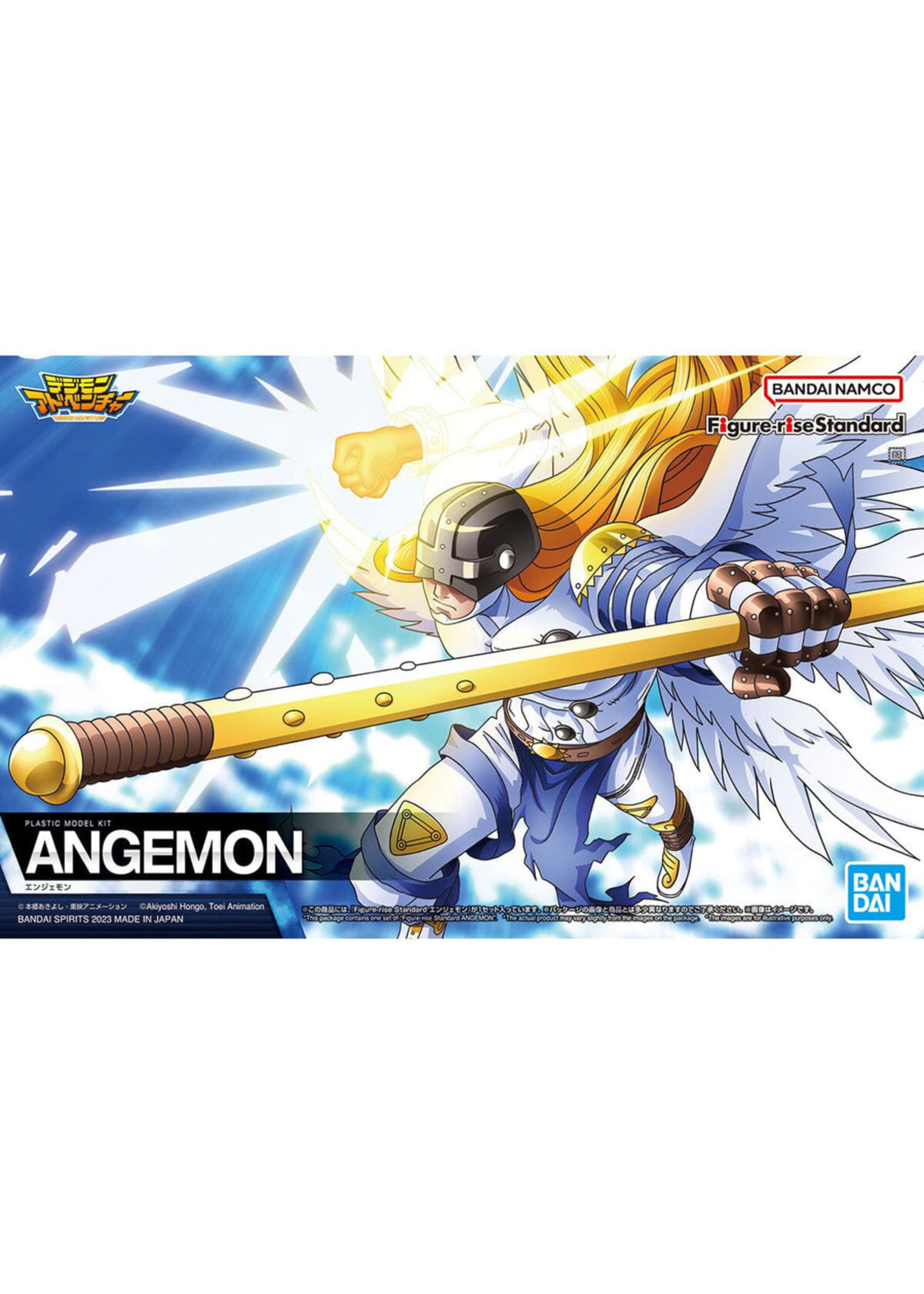 Bandai modelo original kit digimon aventura figura-rise padrão