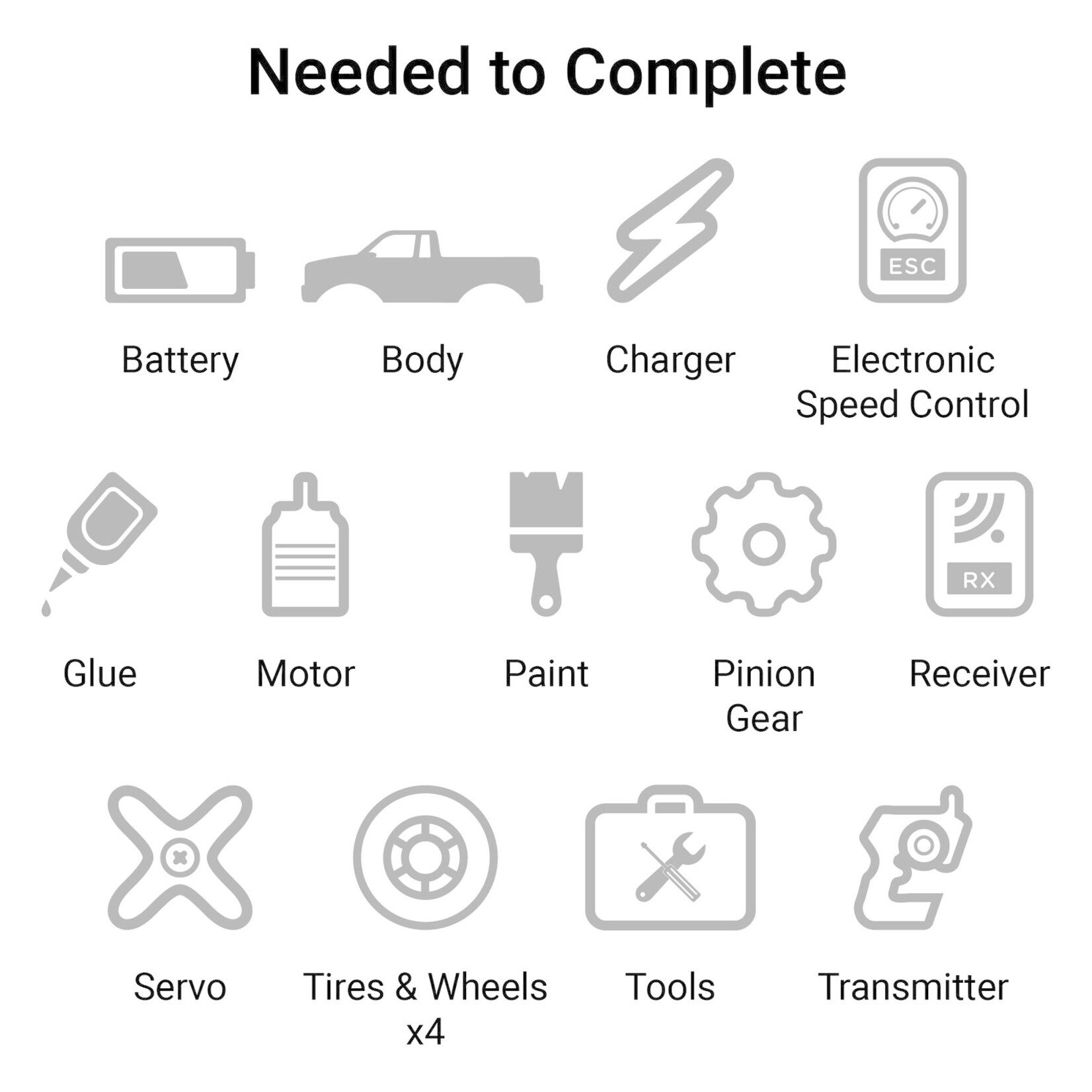 Axial 1/10 SCX10 PRO Comp Scaler 4WD Kit