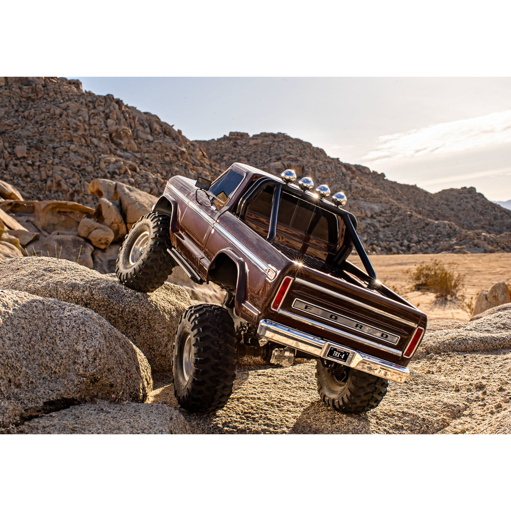 Traxxas 1/10 '79 Ford F150 Ranger, High Trail Edition - Brown