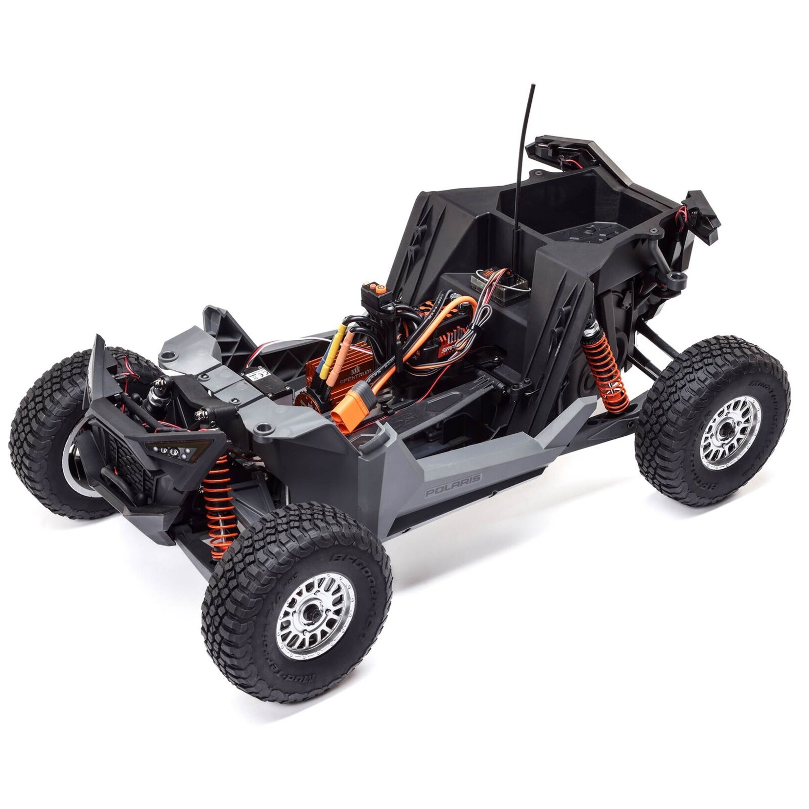 Losi 1/10 Polaris RZR Pro R 4WD Brushless RTR - Orange Fox