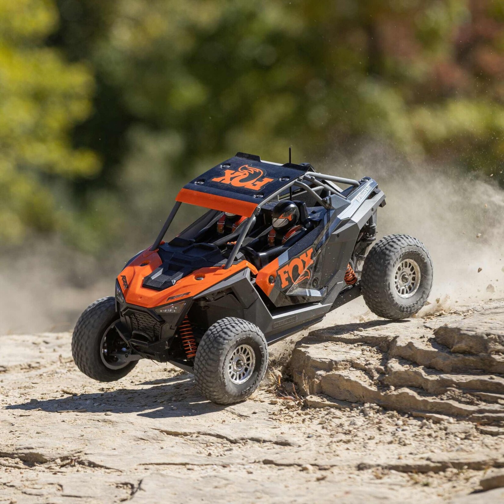 Losi 1/10 Polaris RZR Pro R 4WD Brushless RTR - Orange Fox