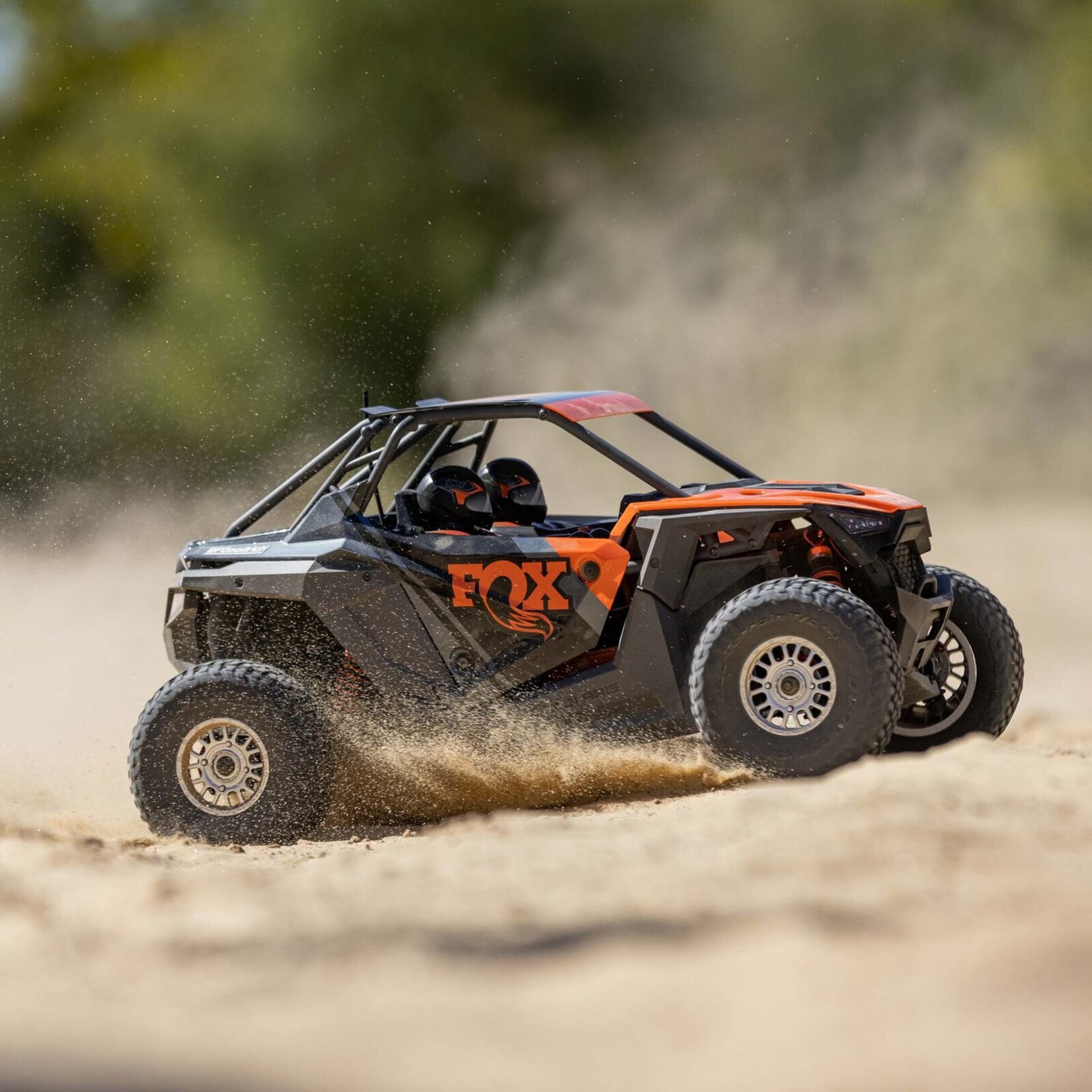 Losi 1/10 Polaris RZR Pro R 4WD Brushless RTR - Orange Fox