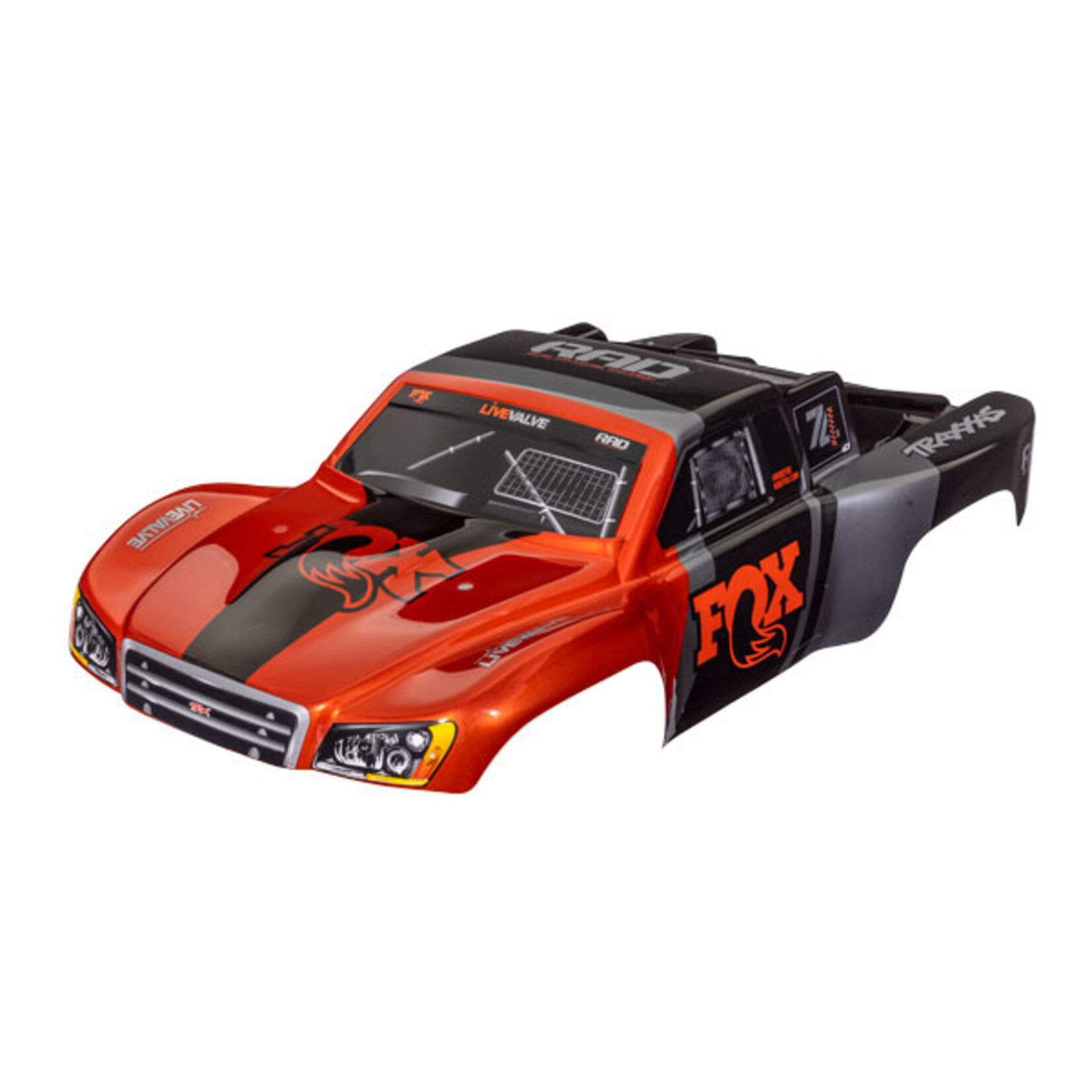 Traxxas 6849R Slash VXL 2WD Body - Fox